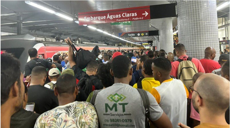 Metrô de Salvador registra novo problema na Linha 2 em menos de uma semana: confira