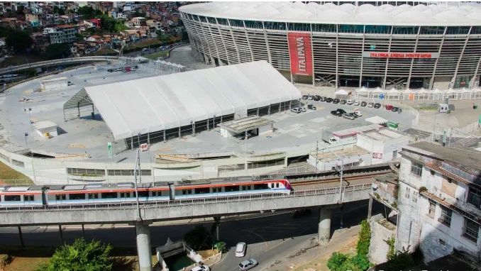 Metrô amplia horário para atender clientes durante evento na Arena Fonte Nova