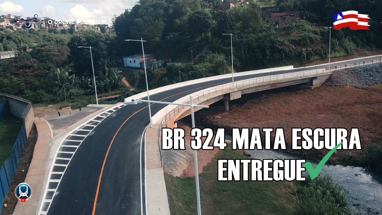 Mata Escura ganha nova via com ligação à BR-324 em homenagem a sambista baiano