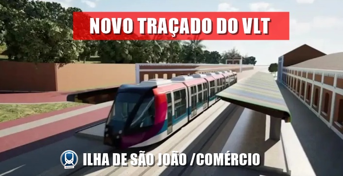 Projeto do VLT de Salvador é ampliado e trajeto muda; veja como ficou
